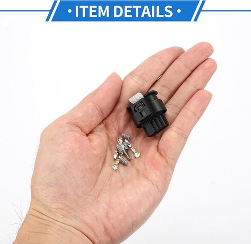 4 Pin Mass Air Flow Sensor Connector Plug Kit Compatible for BMW, Waterproof 1.2 mm Series Plastic Black Female Wire Terminal Connector in Saudi Arabia