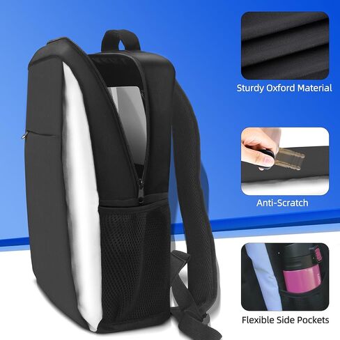 ASNOMY Carrying Case Compatible with PS5 Slim, PS5 Slim Travel Case Hard Shell Carry Bag, Organizer Protective Case for Playstation 5 Slim Console,Dual Controller in Kuwait