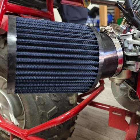 فلتر هواء مدخل 58 مم لـ Predator GX390 420cc لـ Mikuni Go Kart Gray لـ vm24 in Kuwait