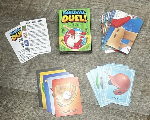 Card Game – Fast-Paced Puzzle & Strategy Baseball Game for Kids, Teens & Adults | 2–4 Players or Team Play | Ages 7+ | Little League to MLB-Inspired Sports Family Game Night Fun in Saudi Arabia