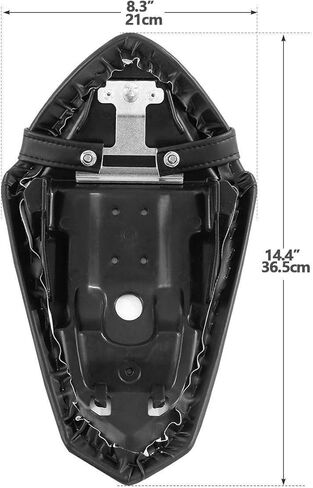 XMT-MOTO مقعد الراكب الخلفي مناسب لكاواساكي نينجا 400 EX400 2018-2024 Z400 2019-2024 in Saudi Arabia