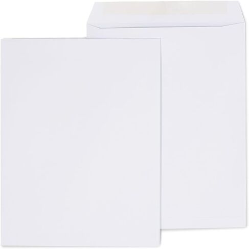 مظاريف كتالوج Staples Gummed مقاس 10 بوصة طول × 13 بوصة ارتفاع، أبيض 250/صندوق in Saudi Arabia