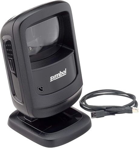 Zebra Symbol DS9208 Handsfree 1D, 2D, QR Code, and Phone Screen Barcode Scanner with USB Cable, Color: Black (Renewed) in Saudi Arabia