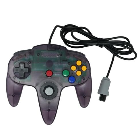 Old Skool Classic Wired Controller Joystick compatible with Nintendo 64 N64 Game System - Grey in Kuwait