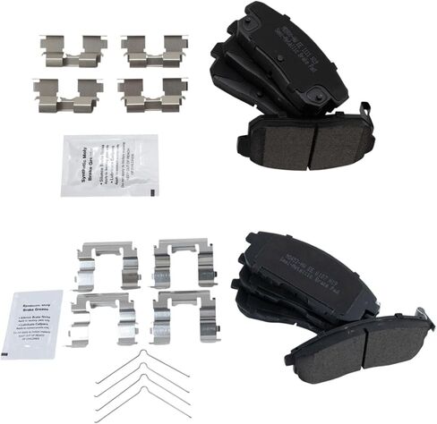 Brake Pads Semi-Metallic Compatible with 2002-2006 Nissan Sentra in Saudi Arabia