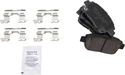 Front and Rear Brake Pad Set Ceramic Compatible with 2001-2005 Toyota Echo in Saudi Arabia