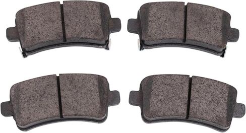 Front and Rear Brake Pad Set Ceramic Hardware Compatible with 2016-2017 Buick Regal 2015-2017 Cadillac XTS in Saudi Arabia