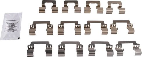 Front and Rear Brake Pad Set Ceramic Hardware Compatible with 2016-2017 Buick Regal 2015-2017 Cadillac XTS in Saudi Arabia