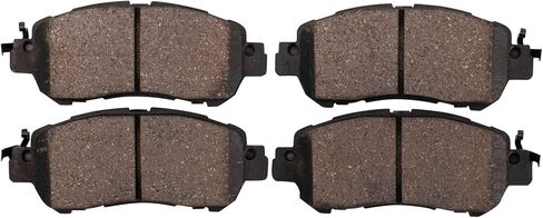 Front and Rear Brake Pads Ceramic Hardware Compatible with 2018-2022 Nissan Kicks 2020-2022 Versa in Saudi Arabia