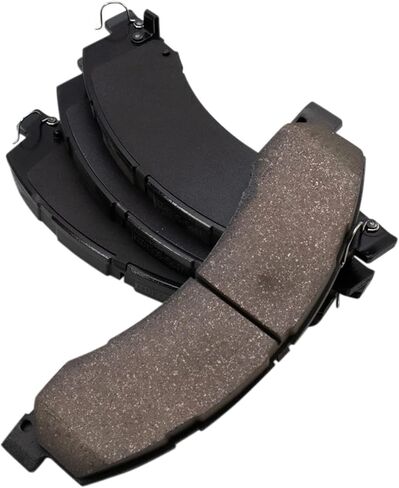 Front and Rear Brake Pad Set Ceramic Hardware Compatible with 2008-2010 Dodge Ram 4500 Ram 5500 2011-2018 Ram 4500 5500 in Saudi Arabia