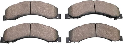 Front and Rear Brake Pad Set Ceramic Hardware Compatible with 2008-2010 Dodge Ram 4500 Ram 5500 2011-2018 Ram 4500 5500 in Saudi Arabia