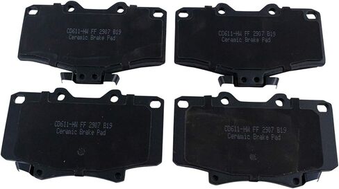 وسادات الفرامل الأمامية أجهزة سيراميك متوافقة مع 1992-2000 Toyota 4Runner 1993-1998 T100 in Saudi Arabia
