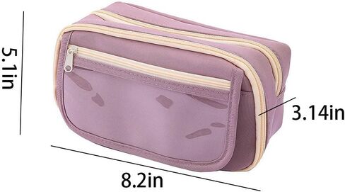 Large Capacity Pencil Box, Multiple Compartments, Large Pencil Box, Marker Storage, Stationery Storage in Saudi Arabia