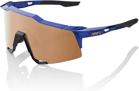 100% Glendale Sport Performance Cycling Sunglasses (Polished Translucent Lavender - HiPER Lavender Mirror Lens) in Kuwait