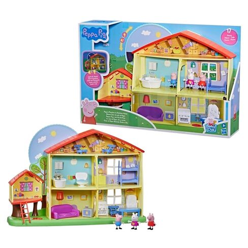 Peppa Pig - Peppa's Playtime to Bedtime House Preschool Toy, Speech, Light, and Sounds, Ages 3 and Up in Saudi Arabia