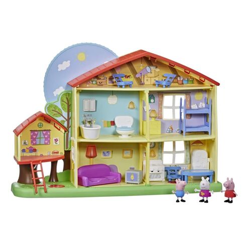 Peppa Pig - Peppa's Playtime to Bedtime House Preschool Toy, Speech, Light, and Sounds, Ages 3 and Up in Saudi Arabia