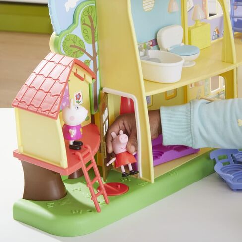 Peppa Pig - Peppa's Playtime to Bedtime House Preschool Toy, Speech, Light, and Sounds, Ages 3 and Up in Saudi Arabia