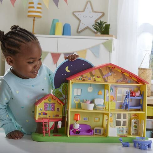 Peppa Pig - Peppa's Playtime to Bedtime House Preschool Toy, Speech, Light, and Sounds, Ages 3 and Up in Saudi Arabia