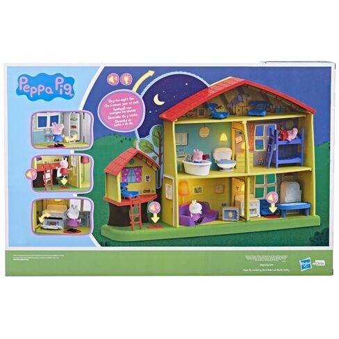 Peppa Pig - Peppa's Playtime to Bedtime House Preschool Toy, Speech, Light, and Sounds, Ages 3 and Up in Saudi Arabia