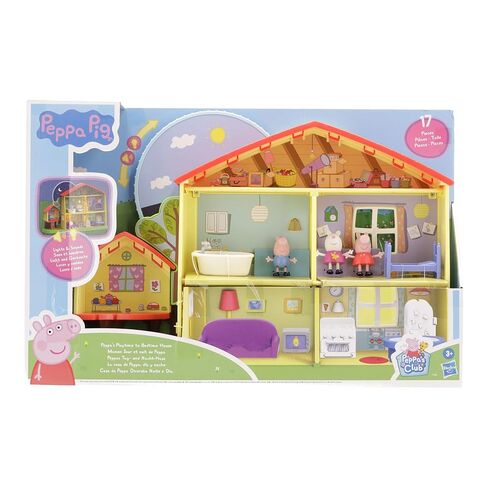 Peppa Pig - Peppa's Playtime to Bedtime House Preschool Toy, Speech, Light, and Sounds, Ages 3 and Up in Saudi Arabia