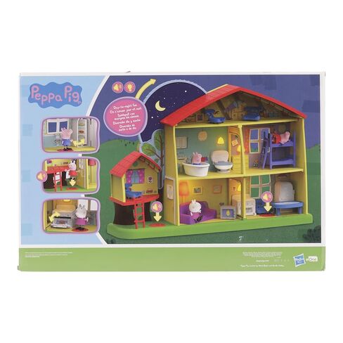 Peppa Pig - Peppa's Playtime to Bedtime House Preschool Toy, Speech, Light, and Sounds, Ages 3 and Up in Saudi Arabia