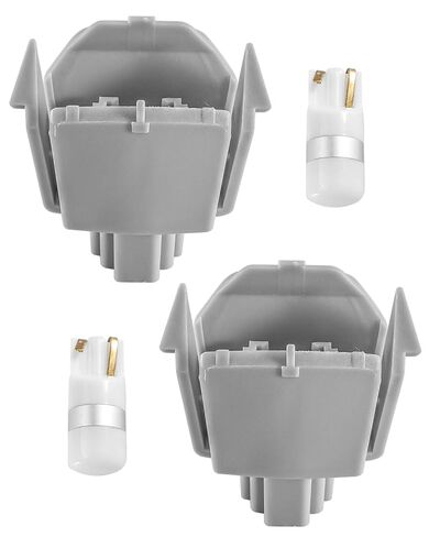2Sets License Plate Light Socket with LED Bulb Fit for Honda Civic 2013-2015 Accord 2008-2017 Accord Hybrid 2014-2017 Lamp Connector Base Housing Replace 34105-SNB-003 34105SNB003 in Saudi Arabia