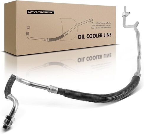 A-Premium Outlet Passenger Engine Oil Cooler Line Hose Assembly Compatible with Chevrolet Tahoe GMC Yukon C1500 C2500 K1500 K2500 Suburban C3500 K3500 V8 6.5L in Saudi Arabia
