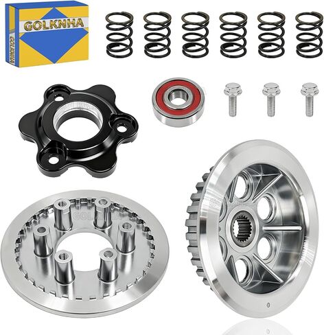 Clutch Kit & Outer Pressure & Center Inner Hub & Lifter Plates Billet CNC for Honda Grom MSX 125/ABS Monkey Z125M/ABS OEM# 22361-KPG-T00 22120-KPG-T00 in Saudi Arabia