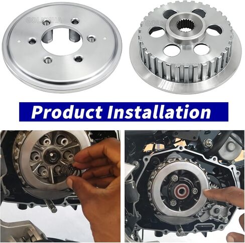 Clutch Kit & Outer Pressure & Center Inner Hub & Lifter Plates Billet CNC for Honda Grom MSX 125/ABS Monkey Z125M/ABS OEM# 22361-KPG-T00 22120-KPG-T00 in Saudi Arabia