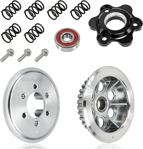 Clutch Kit & Outer Pressure & Center Inner Hub & Lifter Plates Billet CNC for Honda Grom MSX 125/ABS Monkey Z125M/ABS OEM# 22361-KPG-T00 22120-KPG-T00 in Saudi Arabia