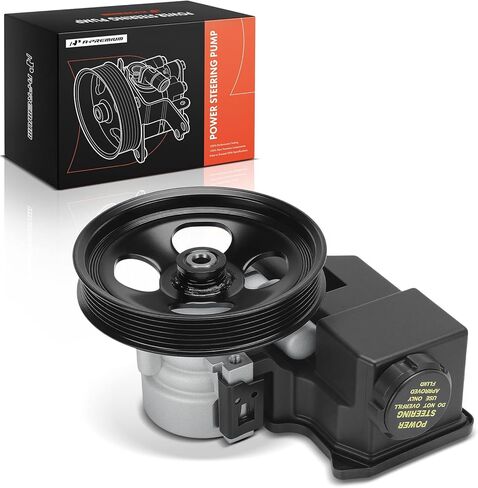 A-Premium Power Steering Pump, with 6-Groove Pulley & Reservoir, Compatible with Chevrolet Colorado 2004-2012 & GMC Canyon 2004-2012 & Isuzu i-280 2006, i-290 2007-2008, i-350 2006, i-370 2007-2008 in Saudi Arabia
