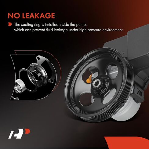 A-Premium Power Steering Pump, with 6-Groove Pulley & Reservoir, Compatible with Chevrolet Colorado 2004-2012 & GMC Canyon 2004-2012 & Isuzu i-280 2006, i-290 2007-2008, i-350 2006, i-370 2007-2008 in Saudi Arabia