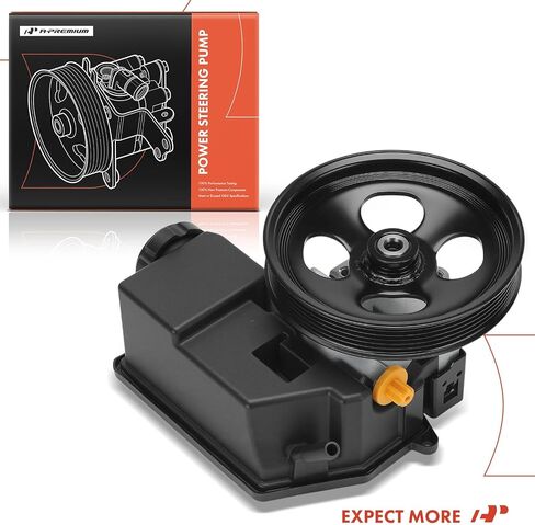 A-Premium Power Steering Pump, with 6-Groove Pulley & Reservoir, Compatible with Chevrolet Colorado 2004-2012 & GMC Canyon 2004-2012 & Isuzu i-280 2006, i-290 2007-2008, i-350 2006, i-370 2007-2008 in Saudi Arabia