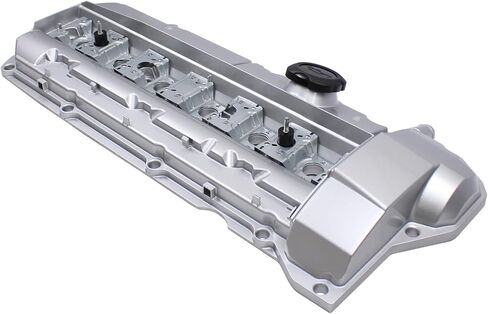 Aluminum Engine Valve Cover with Gasket Bolts Oil Cap for BMW 323is 98-99, 328i 96-98, 328is 96-99, 528i 97-98, M3 96-99, Z3 M Roadster 3.2L L6 98-00, Z3 Roadster 2.8L L6 97-99 in Saudi Arabia