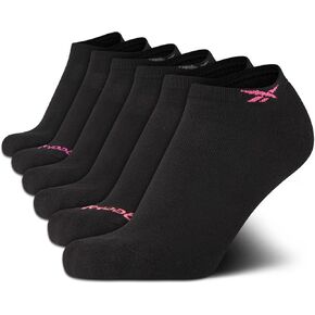 Reebok Women's Athletic Socks - Performance Cushioned Low Cut Socks (6 Pack) in Kuwait