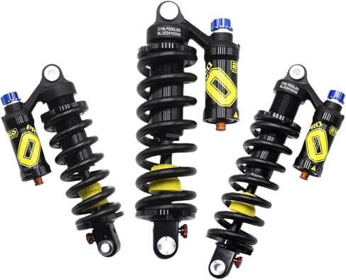 Mountain Bike Rear Shock Absorber 550LBS Suspension Spring Soft Tail Shock 190mm/210/230mm for AM/FR/DH/MTB Bicycle Shock(210-60mm) in Saudi Arabia