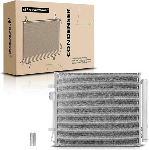 A-Premium A/C Condenser Replace# 97606P2000 - Compatible with 2021-2023 Kia Sorento & 2021-2023 Hyundai Santa Fe, 2022-2024 Santa Cruz, 1.6L 2.5L, Turbocharged in Saudi Arabia
