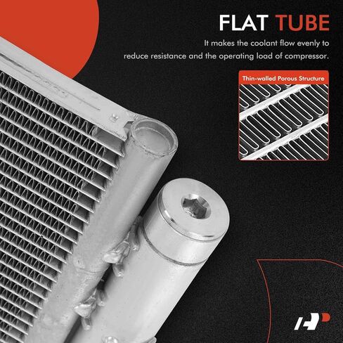 A-Premium A/C Condenser Replace# 97606P2000 - Compatible with 2021-2023 Kia Sorento & 2021-2023 Hyundai Santa Fe, 2022-2024 Santa Cruz, 1.6L 2.5L, Turbocharged in Saudi Arabia