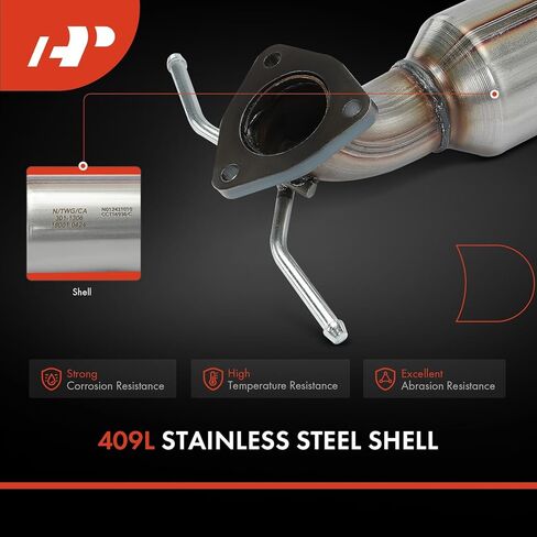 A-Premium Catalytic Converter with Gasket Kit Direct-Fit Compatible with Chevrolet Cruze 2016 2017 2018 2019 1.4L, E.P.A. Compliant in Saudi Arabia