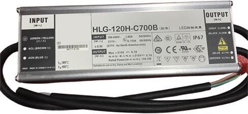 1pcs dimming LED Power Supply HLG-120H-C HLG-120H-C350B HLG-185H-C700B HLG-120H-C1050B HLG-120H-C1400B 150W(HLG-120H-C1400B) in Saudi Arabia