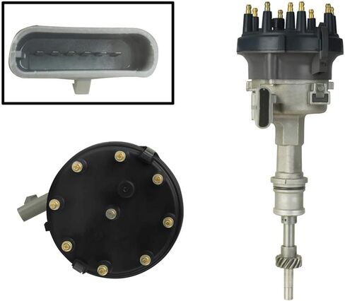 أجزاء OEG موزع جديد متوافق مع فورد موستانج مع وحدة EFI حقن الوقود 5.0L V8 302 1986-1993، يستبدل E5ZE 12127-BA، E6AE 12127-DA، E6AZ 12127-D in Saudi Arabia