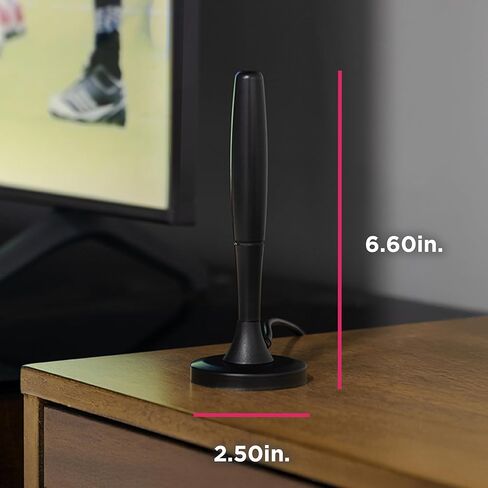 GE Outdoor HD Digital TV Antenna, Long Range OTA HDTV Antenna, Yagi Style Design, Supports 4K 1080P HD Smart TV VHF UHF, J Mount Included for Attic or Outdoor, Weather Resistant, 33685 in Saudi Arabia