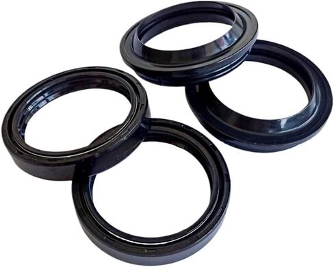 2pc/4/8pc 50x63x11 Front Fork Damper Shaft Oil Seal Dust Cover for 1199 1299 2012-2017(4pc Seal 4pc Cover) in Saudi Arabia
