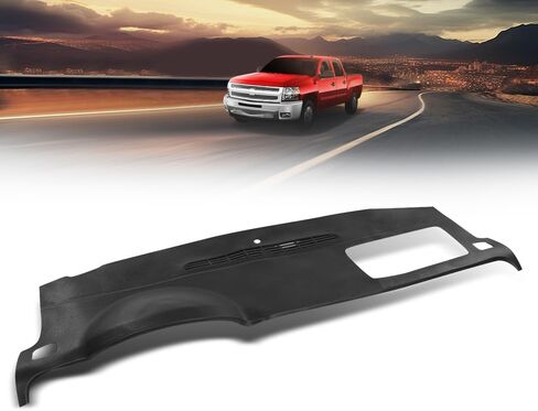 لوحة القيادة بغطاء لوحة القيادة ANDPLAY متوافقة مع Chevy Avalanche 2007-2013/Chevy Tahoe 2007-2014 Fit Chevy Suburban 1500 2500 2007-2014 Fit GMC Yukon/Yukon XL 1500 2500 2007-2014 بيج in Saudi Arabia