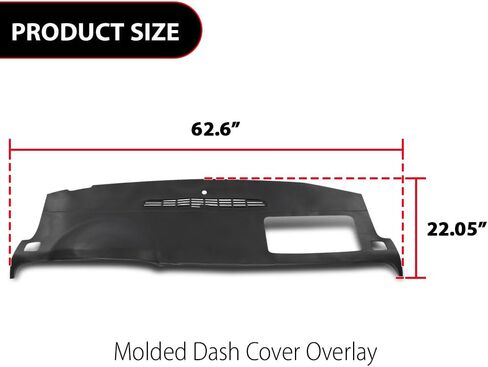 لوحة القيادة بغطاء لوحة القيادة ANDPLAY متوافقة مع Chevy Avalanche 2007-2013/Chevy Tahoe 2007-2014 Fit Chevy Suburban 1500 2500 2007-2014 Fit GMC Yukon/Yukon XL 1500 2500 2007-2014 بيج in Saudi Arabia