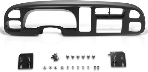 Front Double Din Dash Kit Compatible with 98-01 Ram 1500/98-02 Ram 2500 3500,Matte Black in Saudi Arabia