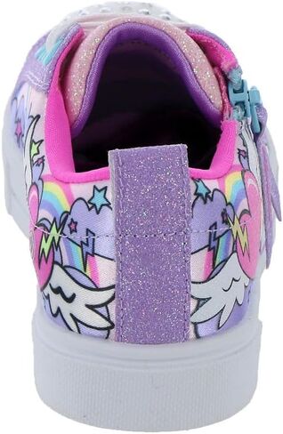 Skechers Unisex-Child Twinkle Sparks-Flying Heart Sneaker in Saudi Arabia