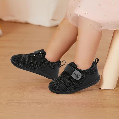 L-RUN Barefoot Shoes Toddler Sneakers Boys Girls Lightweight Shoes Knit Kids Walking Shoes for Indoor Outdoor in Kuwait