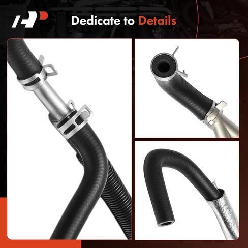 A-Premium HVAC Heater Hose Pipe Line Assembly with Protective Sleeve, Clamps, Coolant Hose Heat Shield Compatible with Dodge Durango 2001-2002, Durango 2003 5.9L in Saudi Arabia