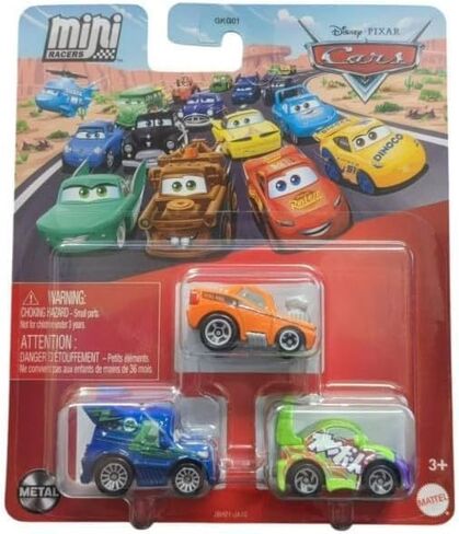 Mattel Cars 3 Mini Racers DJ Snot Rod and Wingo Trouble Makers in Saudi Arabia